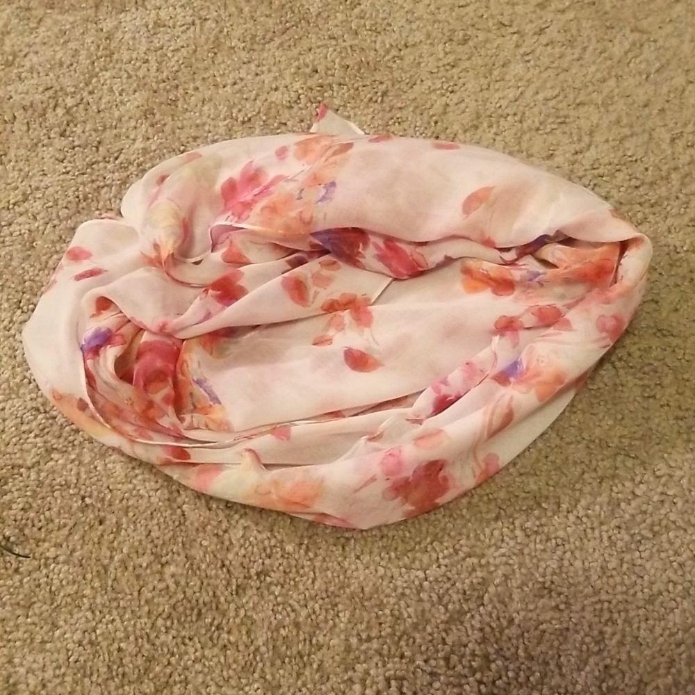 Christopher & Banks Floral Scarf